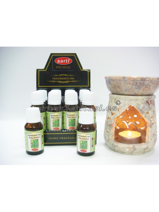 Oleo perfumado Aarti Patchuli 15ml (pack 12)